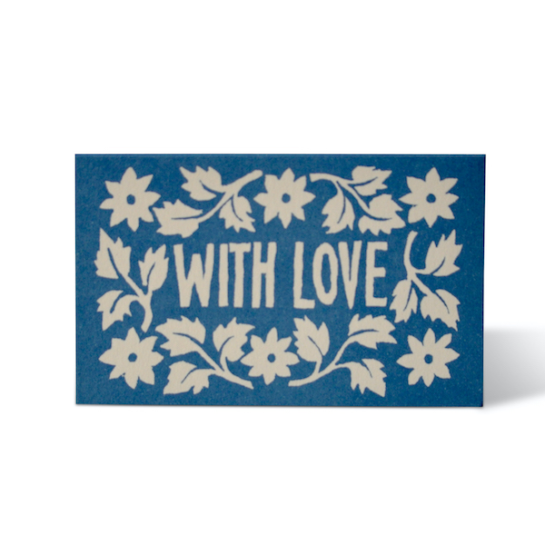 Tiny Leaves and Stars Card by Cambridge Imprint