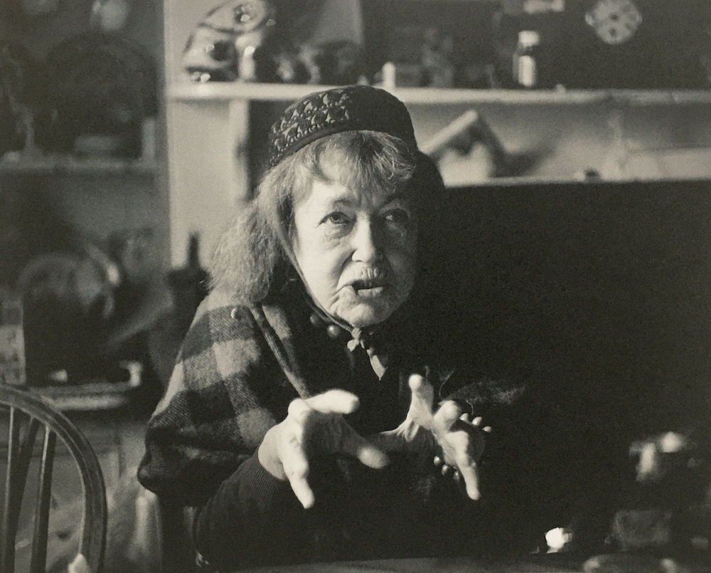 Peggy Angus photographed by James Ravilious