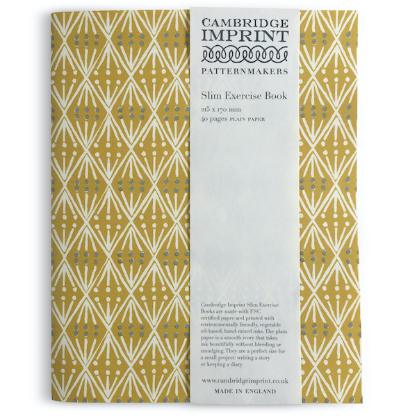 Patterned Exercise Book by Cambridge Imprint