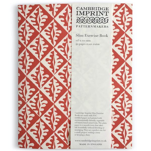 Patterned Exercise Book by Cambridge Imprint