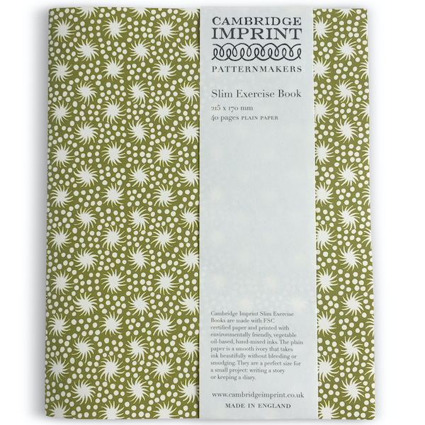Patterned Exercise Book by Cambridge Imprint