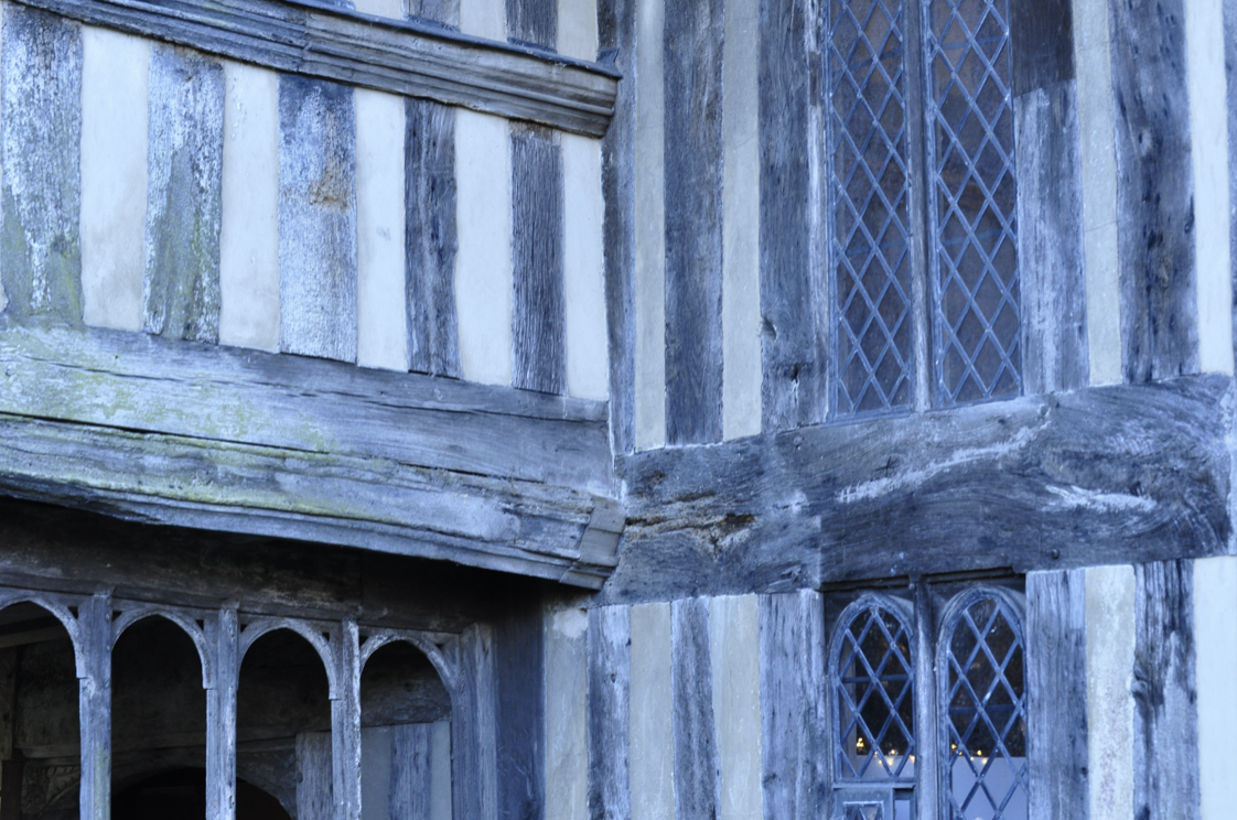 Porch and windows at Great Dixter