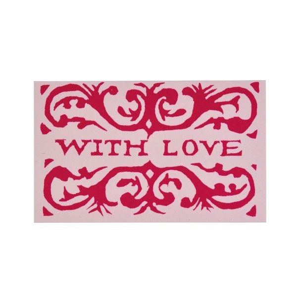 Tiny Pink and Raspberry Gift Cards by Cambridge Imprint