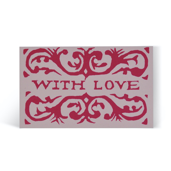 Tiny Pink and Raspberry Gift Cards by Cambridge Imprint