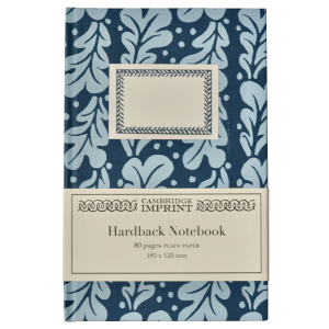 Hardback Notebook covered in Quercus paper by Cambridge Imprint
