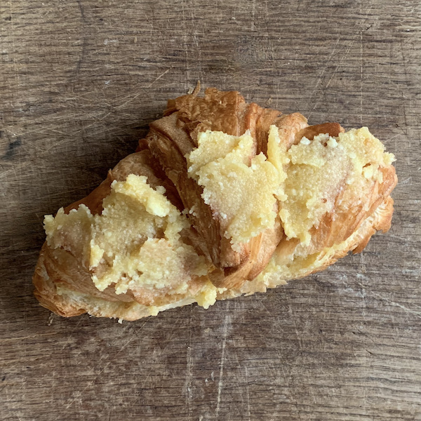 spread frangipane on top