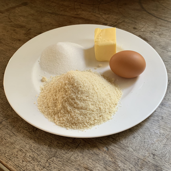ingredients for frangipane
