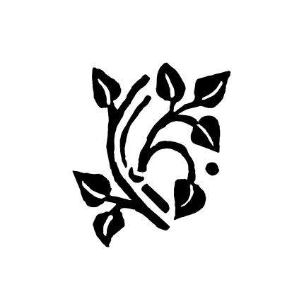 Arts and Crafts Border printing block by Cambridge Imprint