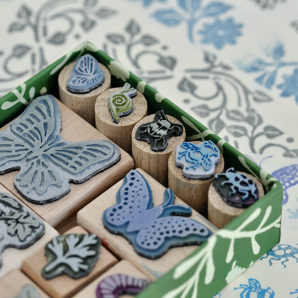 Beetles and Butterflies Bring Block Set by Cambridge Imprint