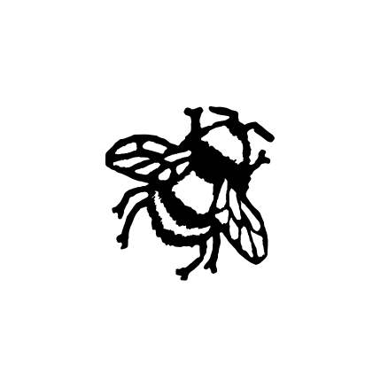 Bumble Bee printing block by Cambridge Imprint