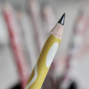 Patterned Paper-covered Sketching Pencil by Cambridge Imprint
