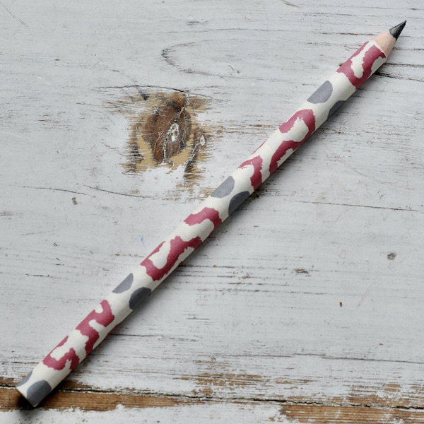 Cambridge Imprint Patterned Paper-Covered Pencil