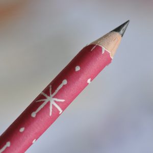 Patterned Paper-covered Sketching Pencil by Cambridge Imprint