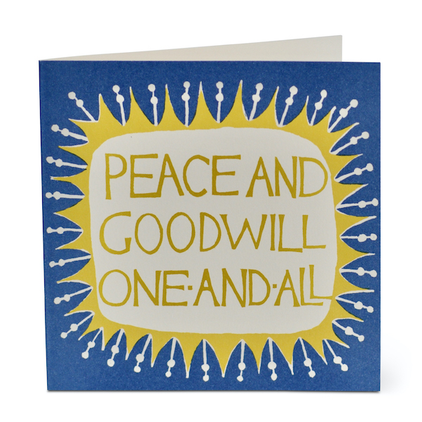Christmas Card, Cambridge Imprint for Kettle's Yard