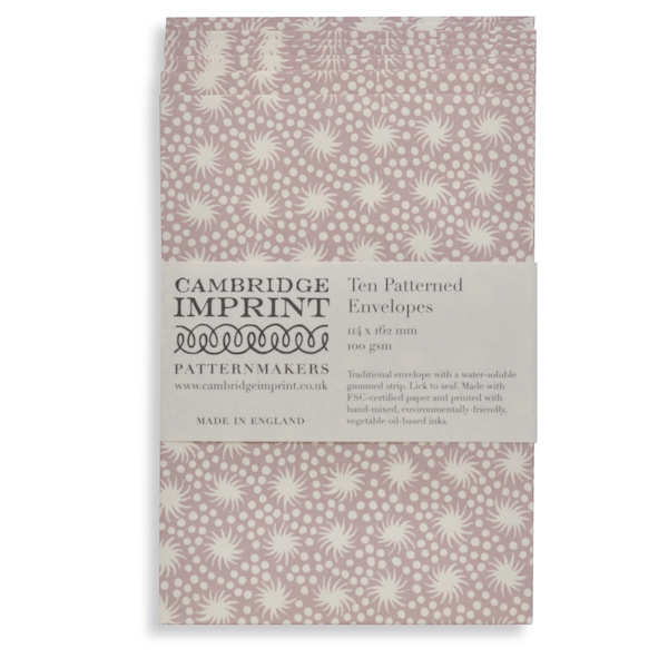 Animalcules Cupboard Pink Patterned Envelopes
