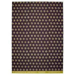 Cambridge Imprint Charleston Cross Patterned Paper