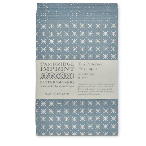 Cambridge Imprint Patterned Envelopes