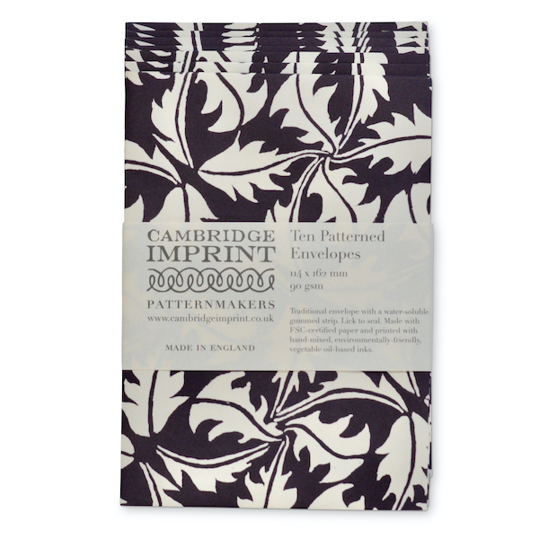 Cambridge Imprint Patterned Envelopes