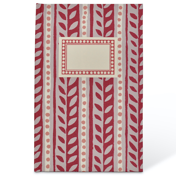 Patterned Hardback Notebook in Charleston Border