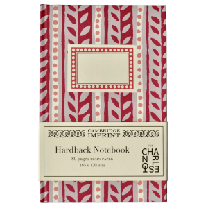 Patterned Hardback Notebook in Charleston Border