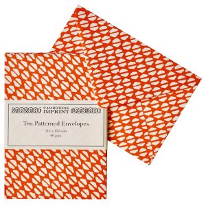 Yo-Yo Tomato Patterned Envelopes by Cambridge Imprint
