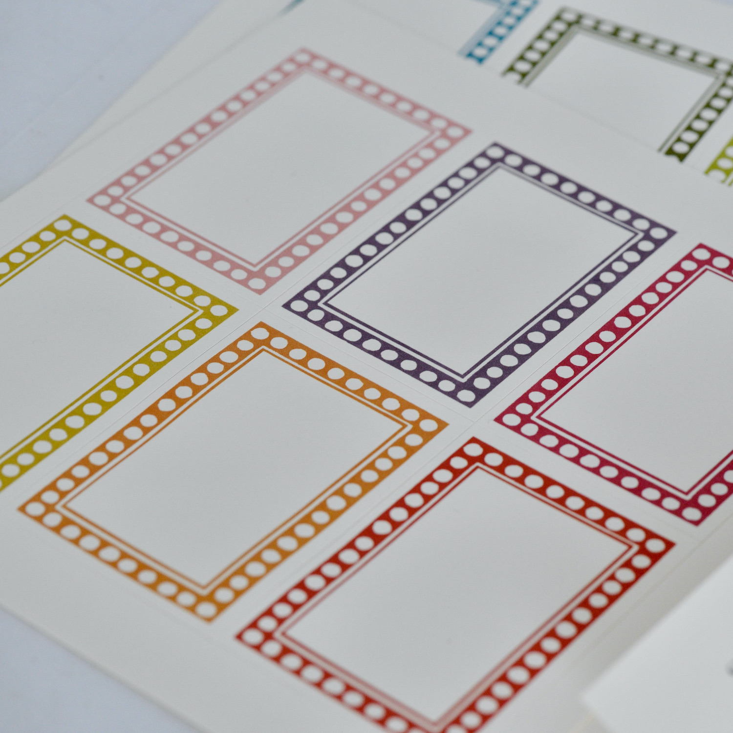 Large Self Adhesive Labels