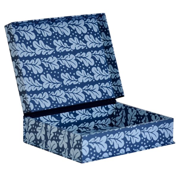 Cambridge Imprint Small Patterned Box File