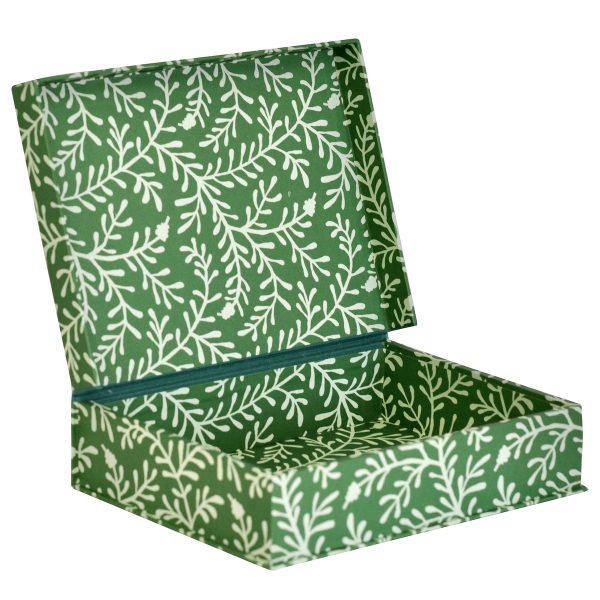 Cambridge Imprint Small Patterned Box File