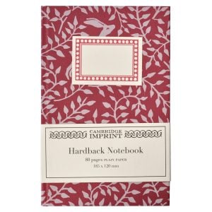Cambridge Imprint Hardback Notebook in Dancing Hare pattern