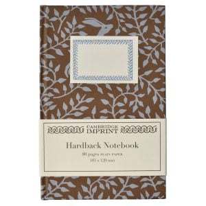 Cambridge Imprint Hardback Notebook in Dancing Hare pattern