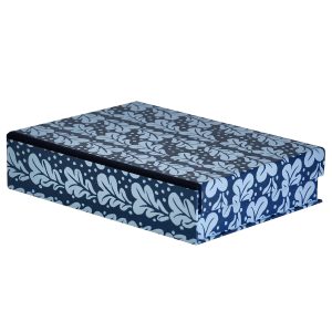 Cambridge Imprint Small Patterned Box File