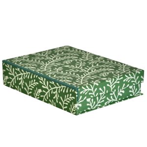 Cambridge Imprint Small Patterned Box File