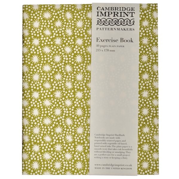 Patterned Exercise Book by Cambridge Imprint