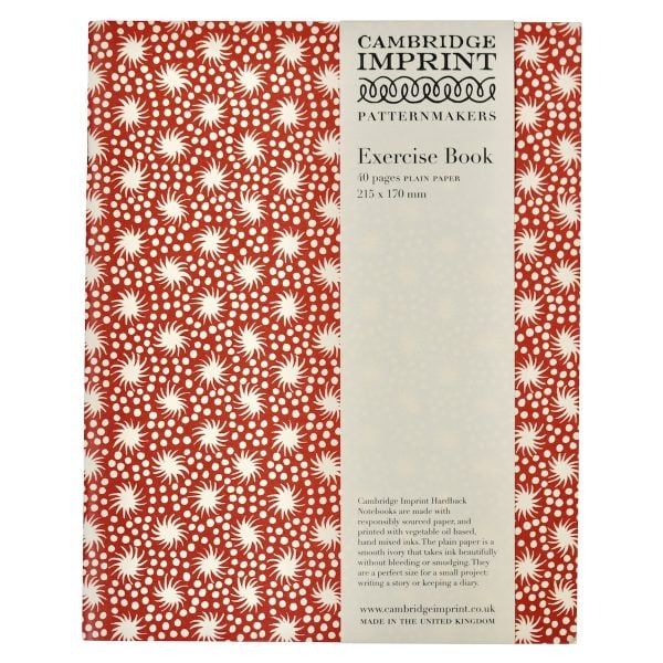 Patterned Exercise Book by Cambridge Imprint