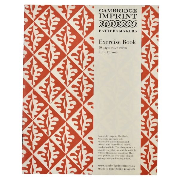 Patterned Exercise Book by Cambridge Imprint