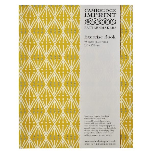 Patterned Exercise Book by Cambridge Imprint
