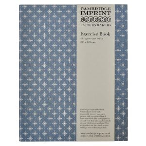 Exercise Book Little Stars Faded Denim