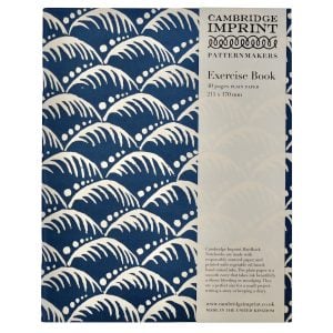 Exercise Book Wave Indigo