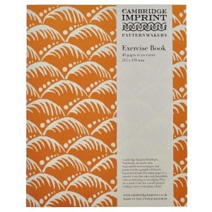 Exercise Book Wave Blood Orange