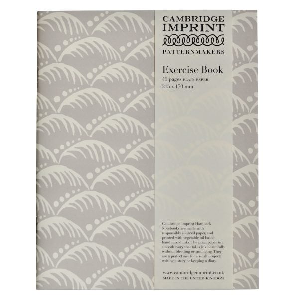 Cambridge Imprint Exercise Book in Wave Pearl Grey