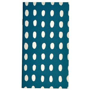 Very Slim List Book with Bean Kingfisher covers