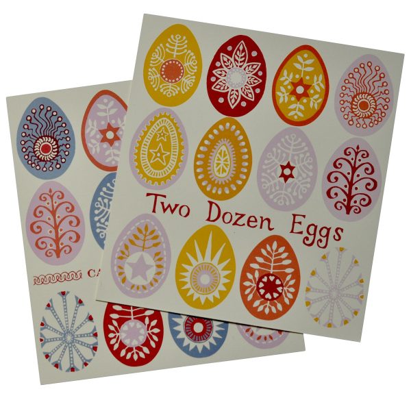 Patterned Egg Decorations by Cambridge Imprint