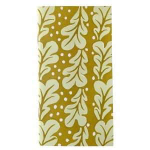 Very Slim List Book with Quercus Sap Green covers