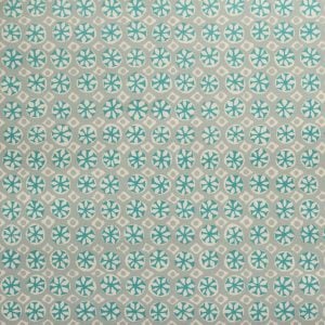Sea Urchin Aquamarine Patterned Paper