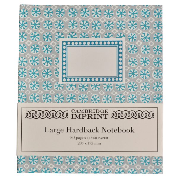 Large Lined Hardback Notebook (Sea Urchin pattern)