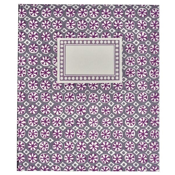 Large Lined Hardback Notebook (Sea Urchin pattern)