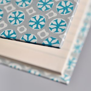 Large Lined Hardback Notebook (Sea Urchin pattern)