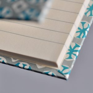 Large Lined Hardback Notebook (Sea Urchin pattern)