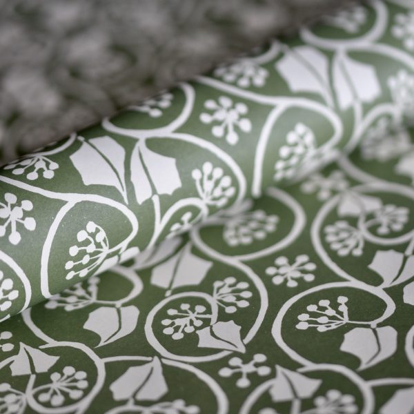 Small Ivy Stripe pattern paper by Cambridge Imprint