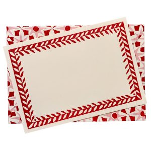 Notecard and Patterned Envelope by Cambridge Imprint
